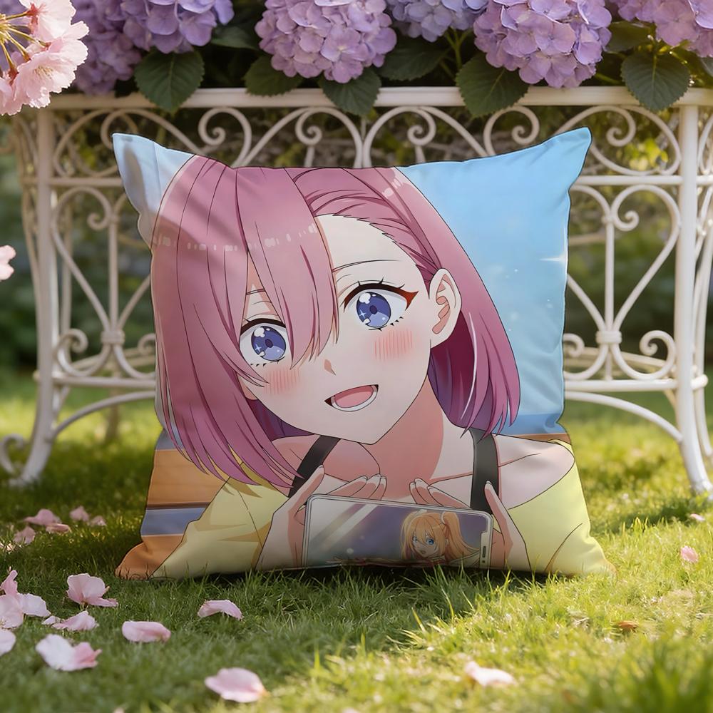 

2.5 Dimensional Seduction Anime Cushion Cover Home & Car Dual-Scene Pillow Cover: Reversible for Premium Comfort 30X30cm