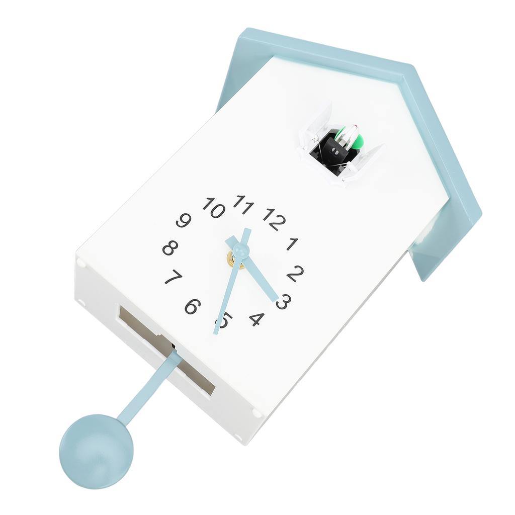 Bird House Wall Clock Bird Voice Call Stylish Decorative Wall Clock for Bedroom Living Room