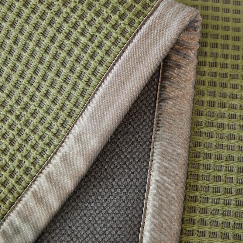 Waffel Sofakissen Sommer Eis Seidenmatte Sitzkissen Neu Gerade Reihe Sofabezug Rutschfeste Abdeckung Stoff Handtuch