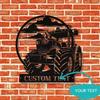 Metal Tractor Wall Decor, Farm Truck Sign, Custom Nameplate, Home Art, Birthday Xmas Gift