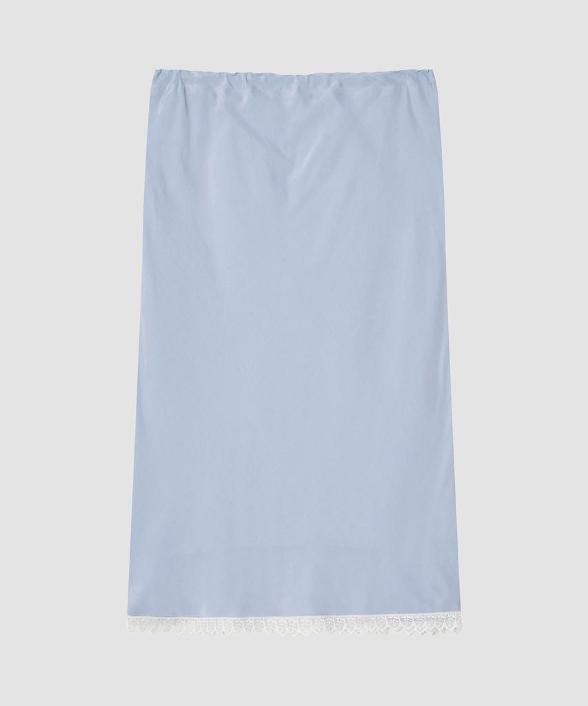 Deolil Sway Lace Midi Skirt_Skyblue