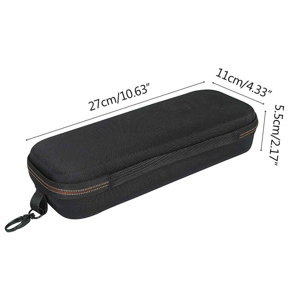 EVA Hard Cases Microphone Storage Box Protective Pouch Microphone Storage Bags Holders with Inner Pocket Protectors