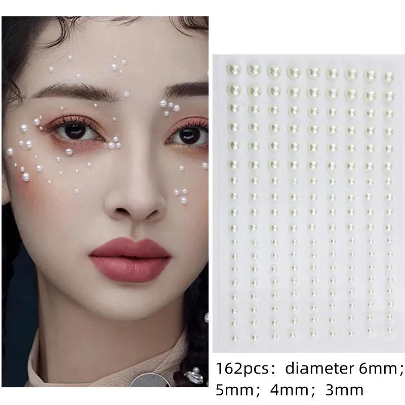 Diamond Crystal Tattoo Sticker Glitter Eyeliner Eyebrow Make Up Face Eyes Diamond Tattoos Rock Rhinestone 3D Eyeliner Stickers