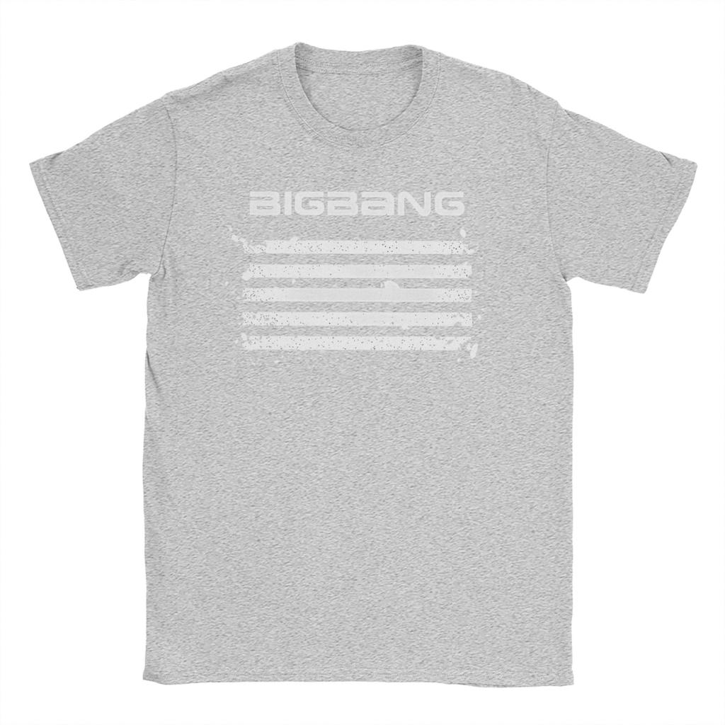 Big Bang BIGBANG GDragon TShirts for Men Women Round Collar Pure Cotton T Shirts Kpop Music Short Sleeve Tees Gift Idea Tops