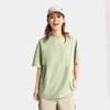 Li Ning CF Letter Round Neck Cooling Heat Dissipation Sun Protection Short Sleeve T-Shirt Women T-Shirt Bean-Paste-Green AAFV002-3