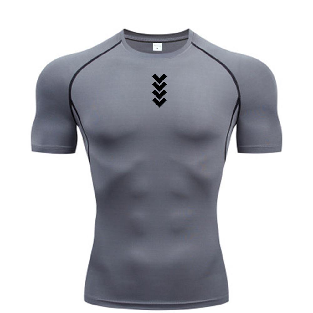 2024 Neues Fitness-Sport-Kurzarm-Herren-Fitnessstudio-Trainingshemd Herren Sommer locker Unterhemd Basketball Laufen T-Shirt XL