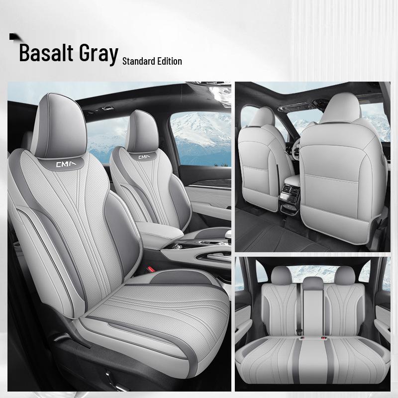 Husă de scaun auto din piele integrală pentru toate sezoanele pentru Xingyue L, model cu cinci locuri