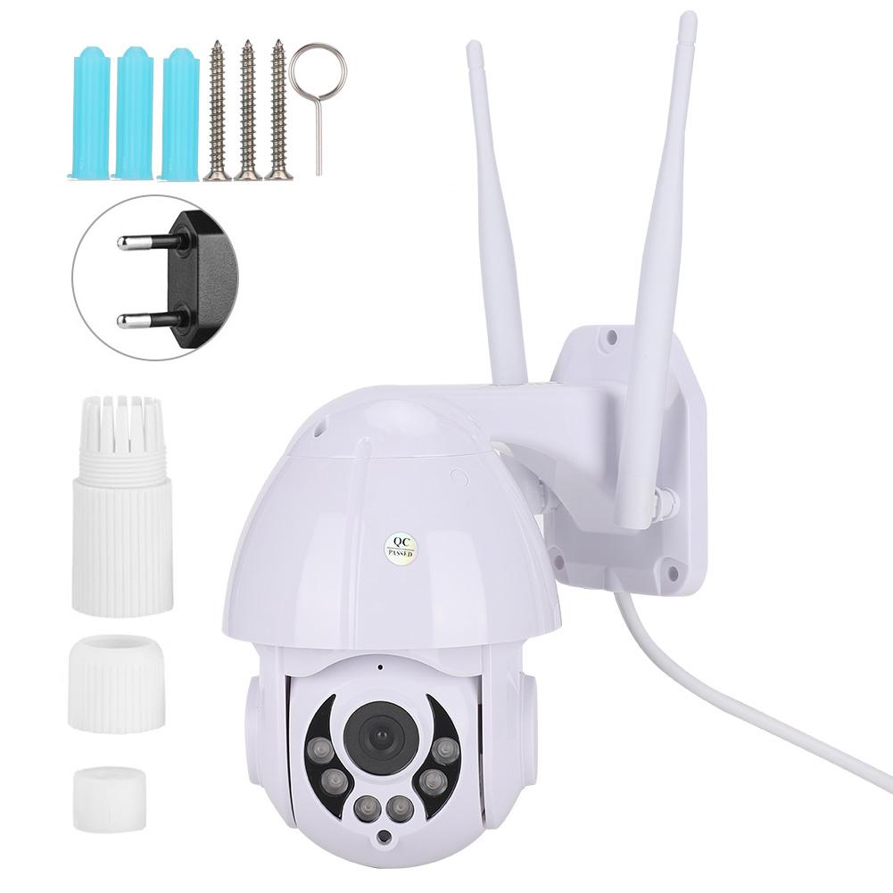 WiFi 1080P IP IR Outdoor Intercom 4x Digital Zoom Security Dome Camera