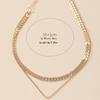 New Beads Women'S Neck Chain Pearl Choker Necklace Gold Color Goth Chocker Jewelry On The Neck Pendant