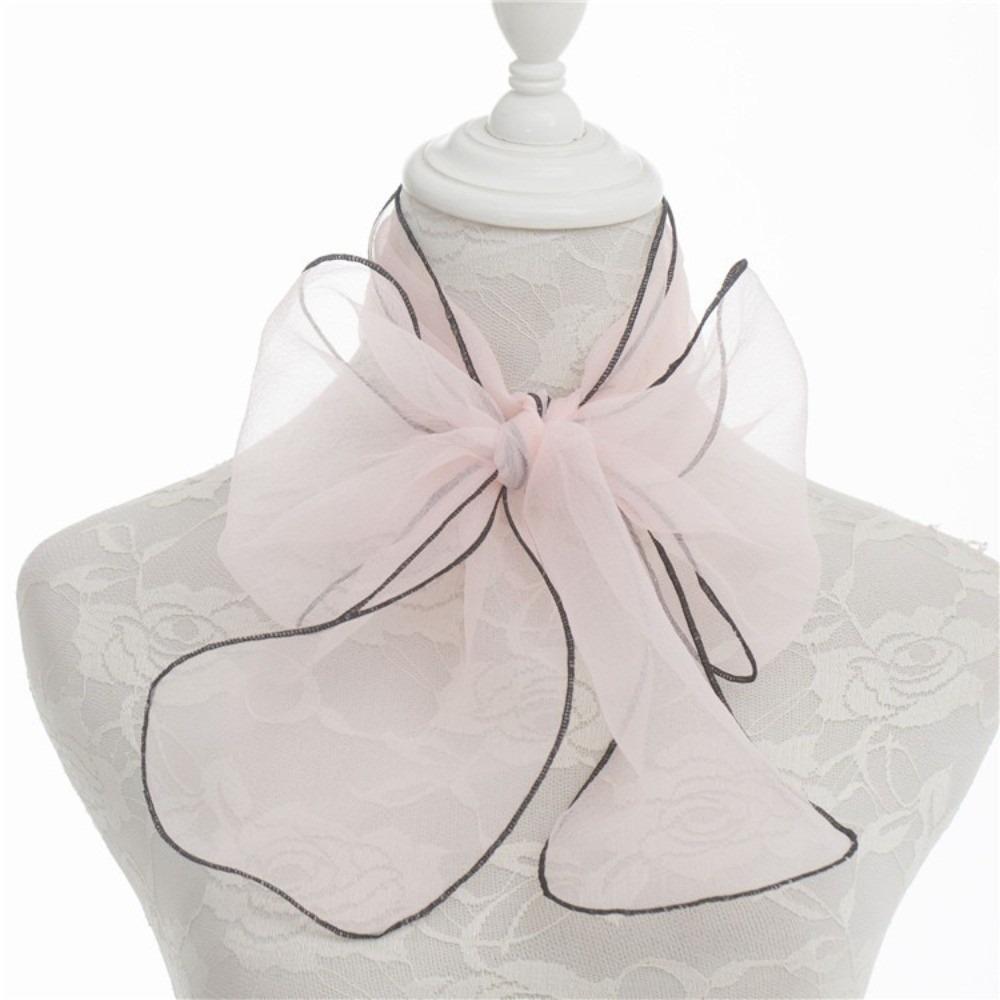 Thin Head Scarf Versatile Silk Scarf Long Silk Towel Fashion Hijab Scarf Women's