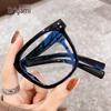Women's Ultralight Black Frame Folding Reading Glasses with Anti-Blue Light