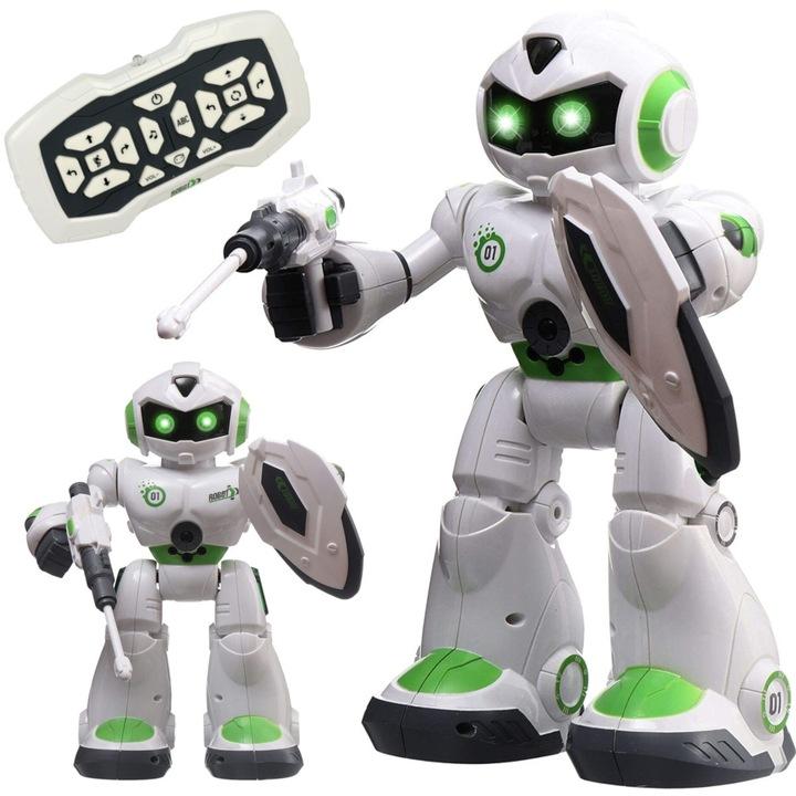 Robot Zdalnie Sterowany Gestem Dłoni + Pilot Muzyka Światło Tańczy Strzela