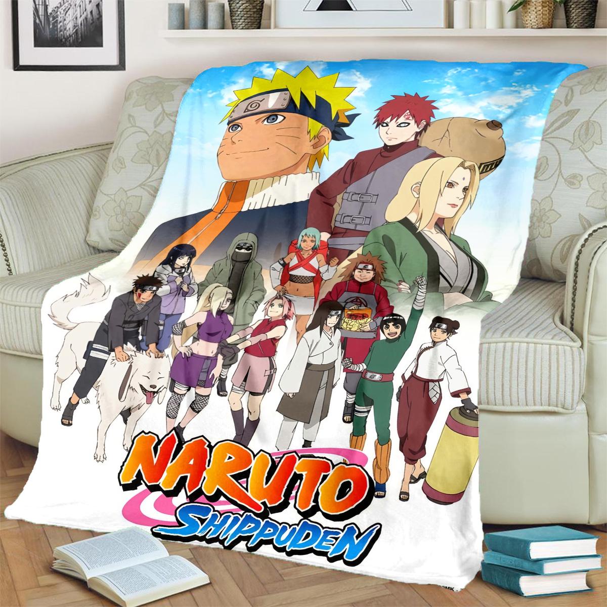 

Anime-Print Blanket Warm Comfortable Flannel Blanket for Bedrooms, Sofas, Beds, Chairs, Picnics, Travel -LXR64 75x90cm