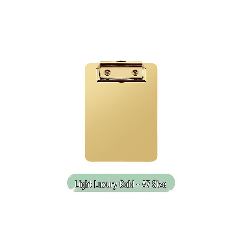 Nordic Gold Stainless Steel Menu and Document Clipboard