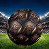 Manchester United F.C Print Size 5 Soccer Ball, PU Wear Resistant Football for Match Training and Daily Practice, Birthday Gift for Soccer Fans
