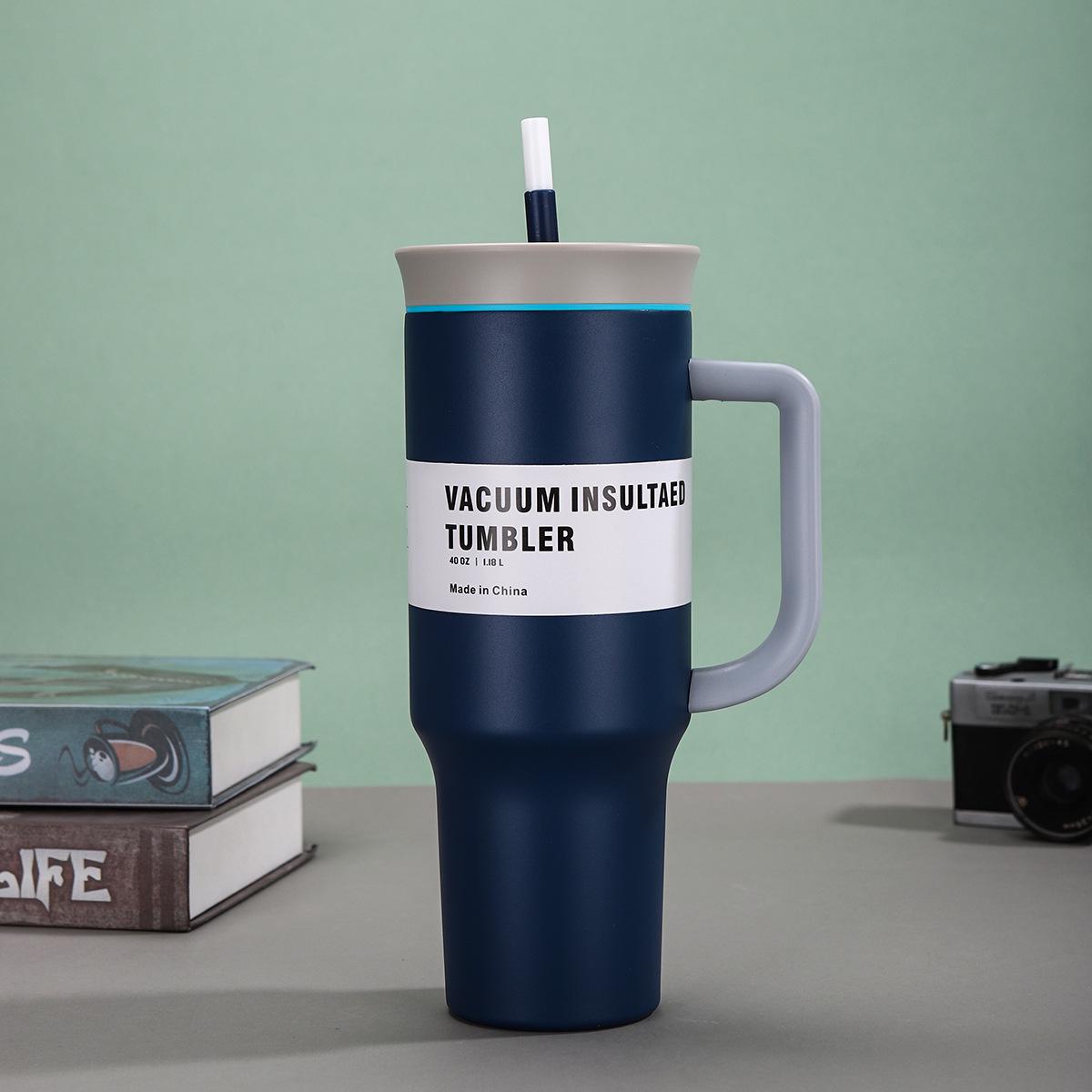 

High-Value 304 Stainless Steel Insulated Car Cup - Large Capacity, Portable, for Outdoor Use 40 oz