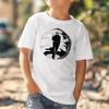 Cartoon Fashion Casual Baby Clothing Children's Summer Girls and Boys Fun T-shirt Children's Printed White T-shirt