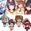 Hololive Plush Toys Inugami Korone Houshou Marine Plushie Dolls Anime Virtual YouTuber Cosplay Stuffed Figure Xmas Peluche Gifts