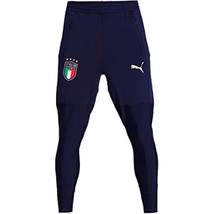 Puma Slim Fit Elastic Waist Mid Rise Casual Pants Men bottoms 757220-07 L