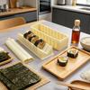 Sushi Maker Persvormen Sushi Rol Maker voor Beginners Compacte Sushi Vorm Set met Vierkante Ronde Hartvormen Eenvoudige DIY Sushi Maak Kit voor Snelle Maaltijden