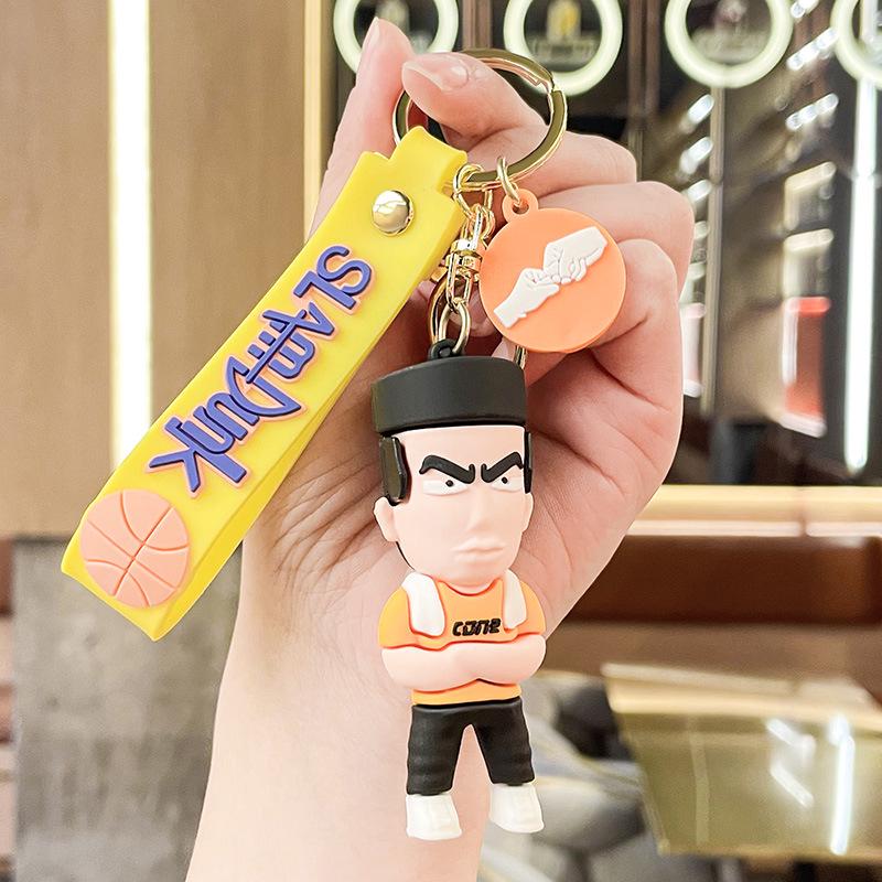 Kreativer Slam Dunk Sakuragi Hanamichi Schlüsselanhänger Anhänger | Exquisiter Taschenanhänger Schlüsselanhänger Geschenk