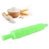 PP Pattern Rolling Pin Non-Stick Cookie Rolling Pin Patterned Dough Roller  Bakery DIY