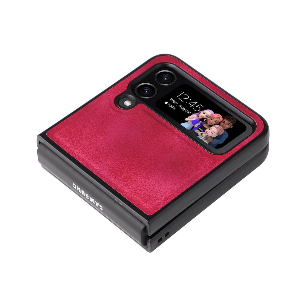 Suitable for Samsung Z Flip4 mobile phone case Z Flip3 skin matte sticker case 3rd generation folding mobile phone case