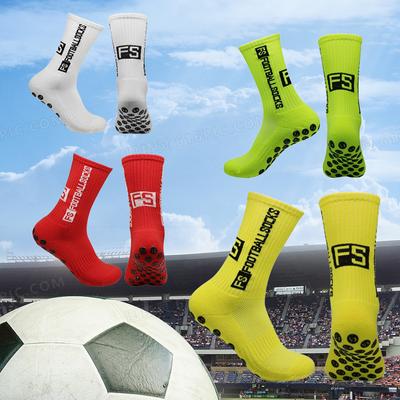 New Football Socks Anti-Slip Breathable Men Women Thickened Towel Bottom Soccer Sports Socks Rugby Basketball Yoga Socks 1 Pair