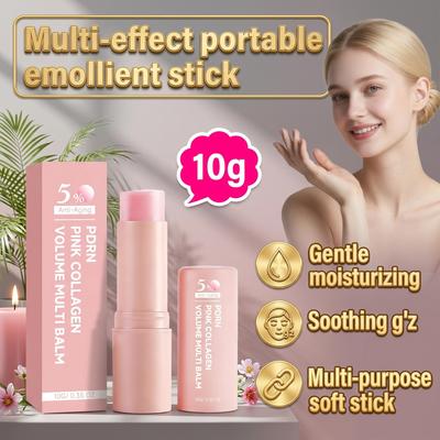Multieffekt bærbar fugtighedsstift bivoks vitamin E fugtgivende til ansigt, øjne og læber multifunktionel tør hud makeup fugtighedscreme 10g