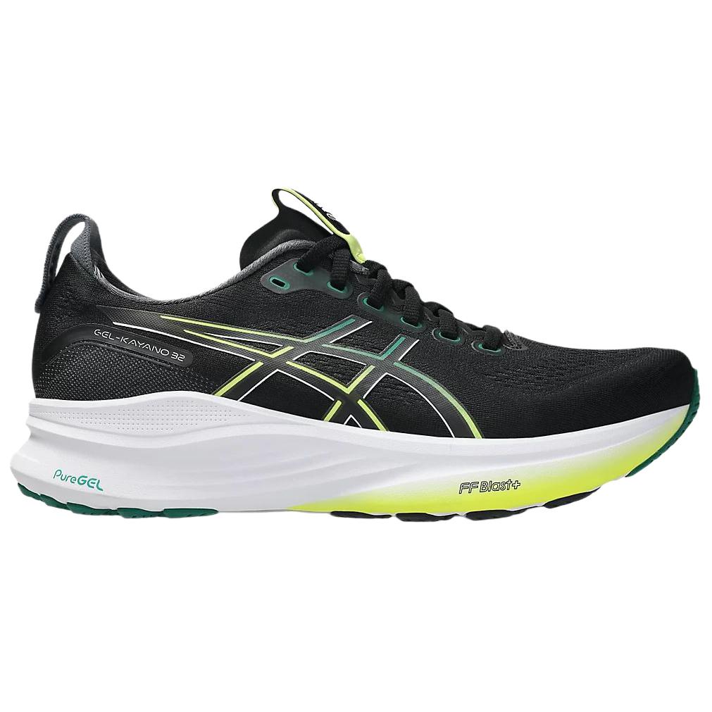 Asics Gel Kayano 32 Black Jasper Green Men Sneakers 1011C052-003