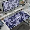 Cute Cat Style Large Mouse Pads Rubber Locking Edge Table Pads Gaming Desk Carpet Gamer Offices Desk Accessories Anti-slip Mats
