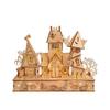 DIY Wooden Halloween House 3D Puzzle Kit