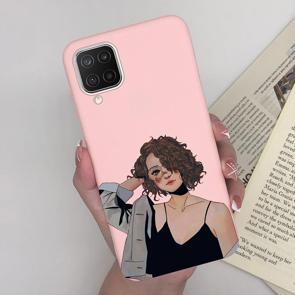 For Samsung Galaxy F22 6.4 inches Case Butterfly Soft Silicon Back Cover For Samsung Galaxy M32 SM-M325FV New Fashion Phone Bags