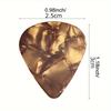 30Pcs Boxed 0.46mm Guitar Picks, Random Cartoon Pattern ABS SLL Picks, for Guitar, Ukulele, Bass, ZSY