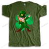 Dabbing Leprechaun Tshirt Funny Dab St Patrick Day Gift Men Brand Printed Cotton TShirts Man Clothing