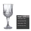 3203 Stemmed Crystal Wine & Cocktail Glasses, Set of 2
