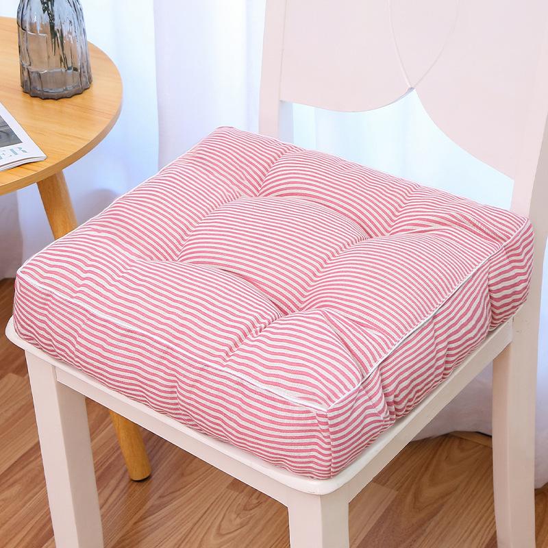 10cm Thick Cushion for All-season Office Computer Chair Cushion Student Stool Cushions Multi Purpose Square Seat Pads Soft Comfortable Waist Cushion