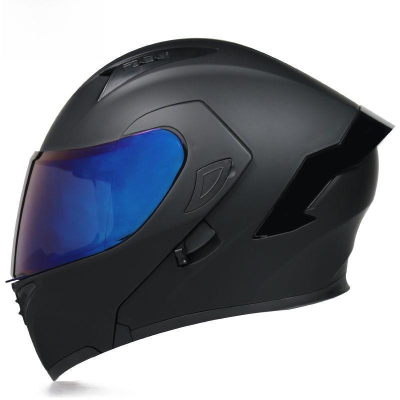 Orz Unisex Electric Bike Helmet: Flip-Up, Full & Half Styles with Tail Wings, Protective Caps for All Seasons, Personalized Design