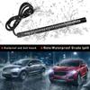 KVAEY 2PCS Universal LED Strip Tail Brake Stop Light, 8" Flexible LED Light Strip Turn Signal License Plate Lights, 12V Waterproof 32LED Light Strip