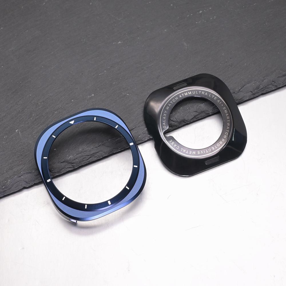 Aluminium Metal Case For Samsung Galaxy Watch Ultra 2025 47mm Luxury Cover Screen Protector For SAMSUNG GALAXY Watch ULTRA 2024