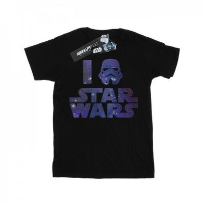 Girls I Love Star Wars Cotton T-Shirt