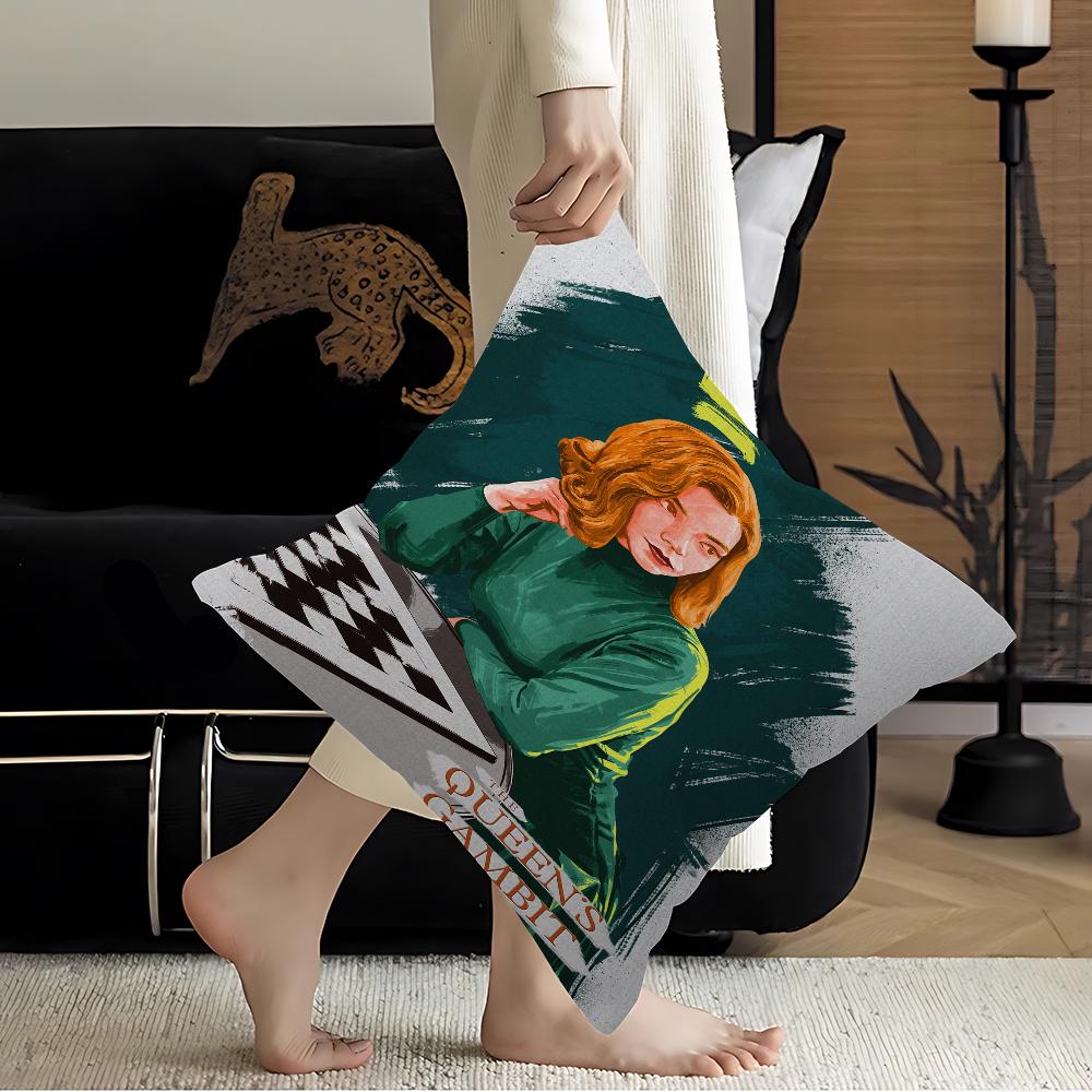 The Queen's Gambit Pillowcases Home Bedding Decorative Pillow Cover Wedding Super Soft Pillow Case