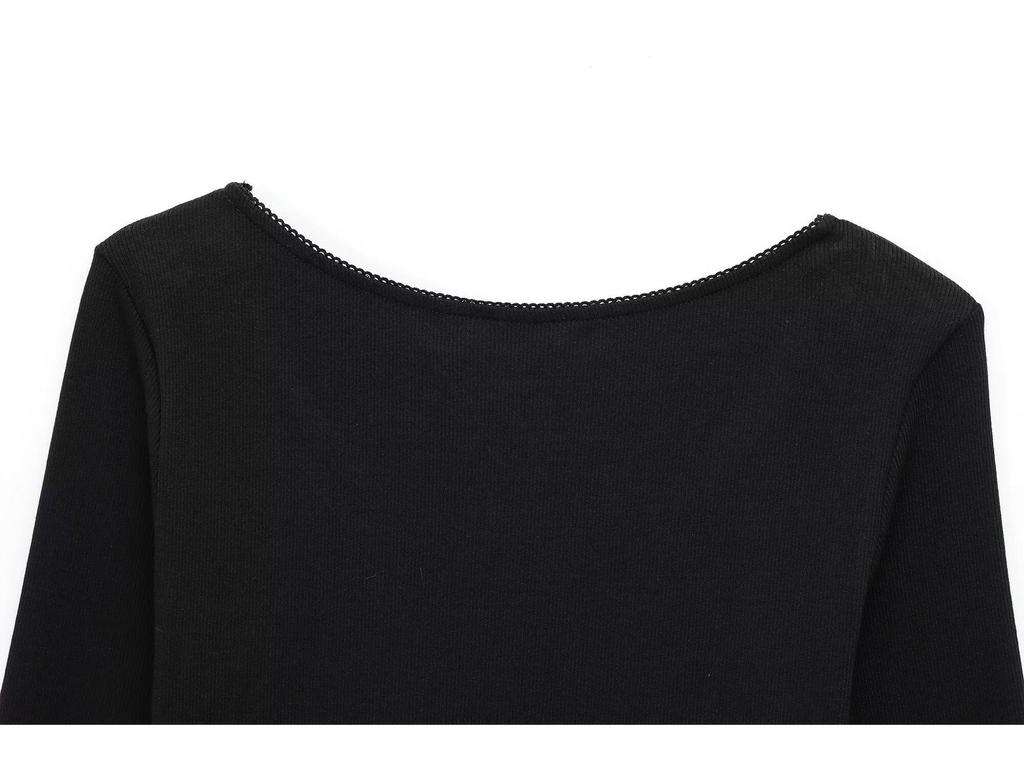 2024 Winter Women's European & American Style Loose Lantern Skirt Evening Dress