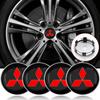 Car Wheel Center Hub Racing Car Dust-proof Cover Hubcaps For ASX I200 Outlander Pajero Eclipse Lancer Car Accessory