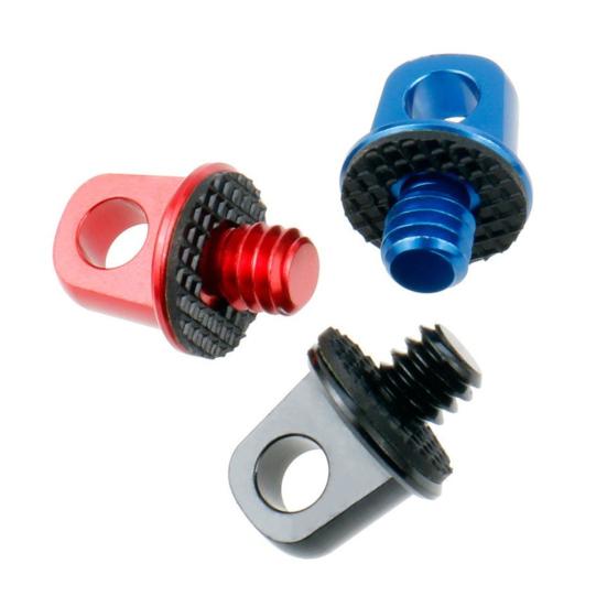 2Pcs Shoulder Safety Buckle Metal Screws 50kg Load-capacity Universal Camera Quick Strap Safe Connection Ring Accessories