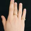 poery Orbit Open Pinky Ring_Gold