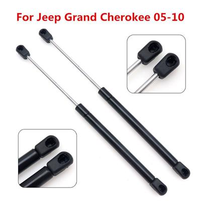 2ks Auto Přední Kryt motoru Kapota Kapota Plynové Pružiny Vzpěry Tyče Lišty Lišty podpěr pro Jeep Grand Cherokee 2005-2010 68025360AA