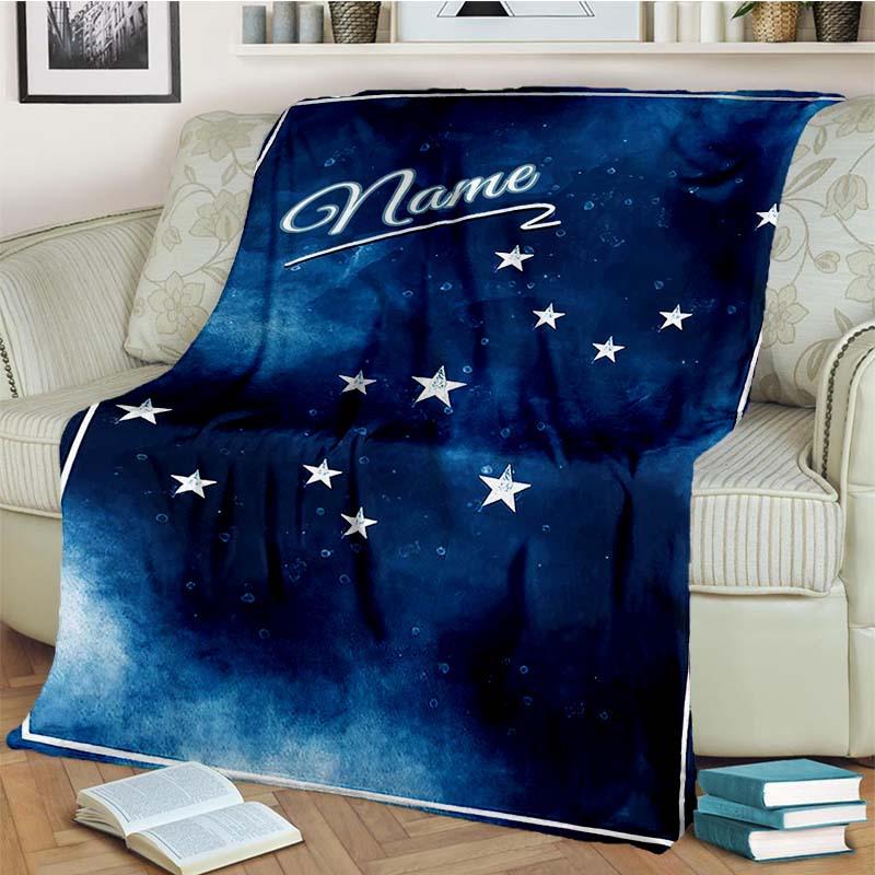 Starry Sky Customize Your Name Blanket Warm Comfortable And Soft Blankets Are Suitable For Home Lunch Break Blanket Office Sofa Sofa Gift To Relatives