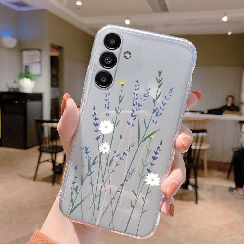For Samsung A15 5G Case 6.5 Inch Face Cover Soft Silicone Clear TPU Phone Case For Samsung Galaxy A56 A16 A26 A36 Fundas Bumper