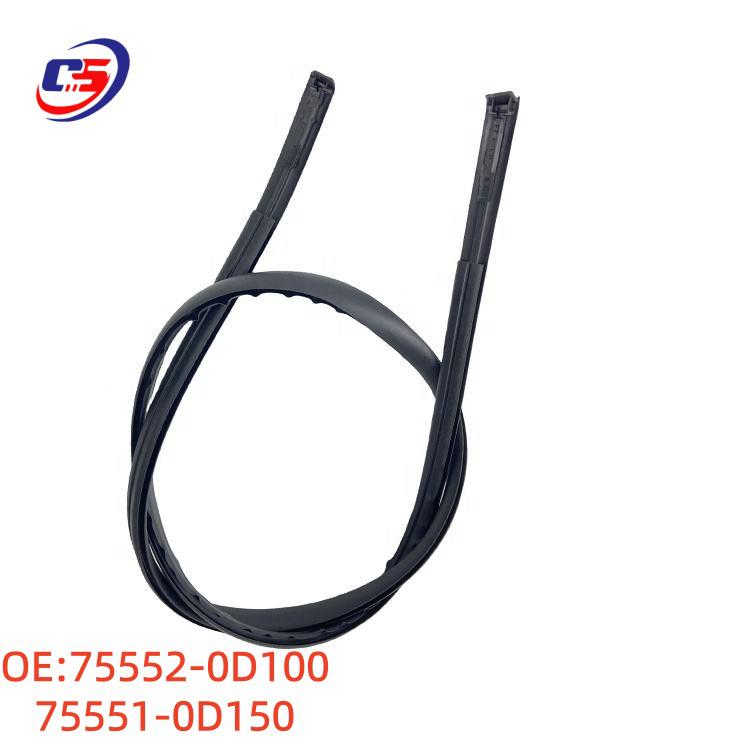 Toyota Yaris 14th Gen Roof Gutter Rubber Trim 75551-0D150/75552-0D100